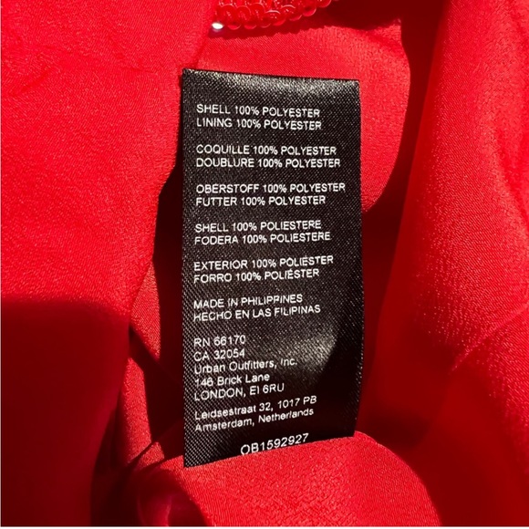 Red Sequin Blazer Mini Dress - Maeve / Anthropologie - Picture 7 of 10